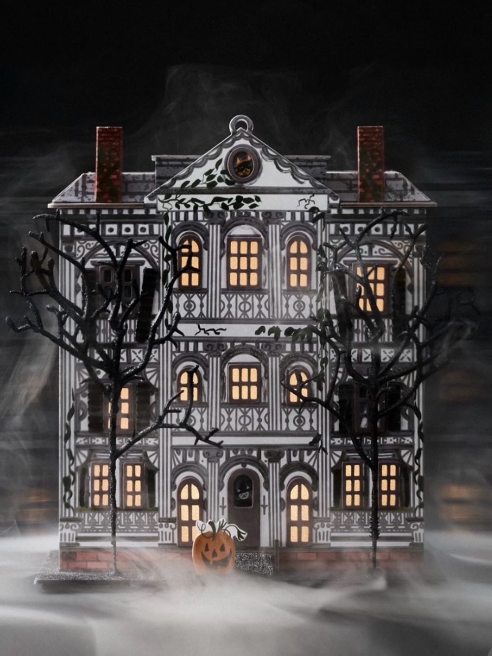 Anthropologie haunted house light up village